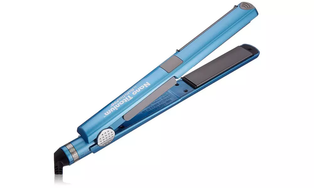 BabylissPRO Nano Titanium-Plated 1" U-Styler Flat Iron - Primary Image