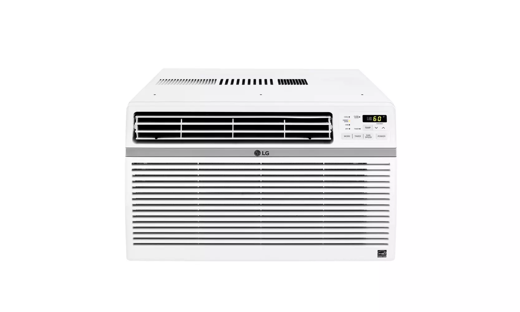 LG 12,000 BTU 115V Window-Mounted Air Conditioner with Remote Control (White) - Primary Image