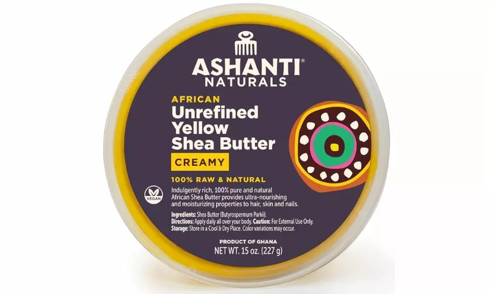 Ashanti Naturals Shea Butter Creamy, Solid and Souffle (Multiple Options)