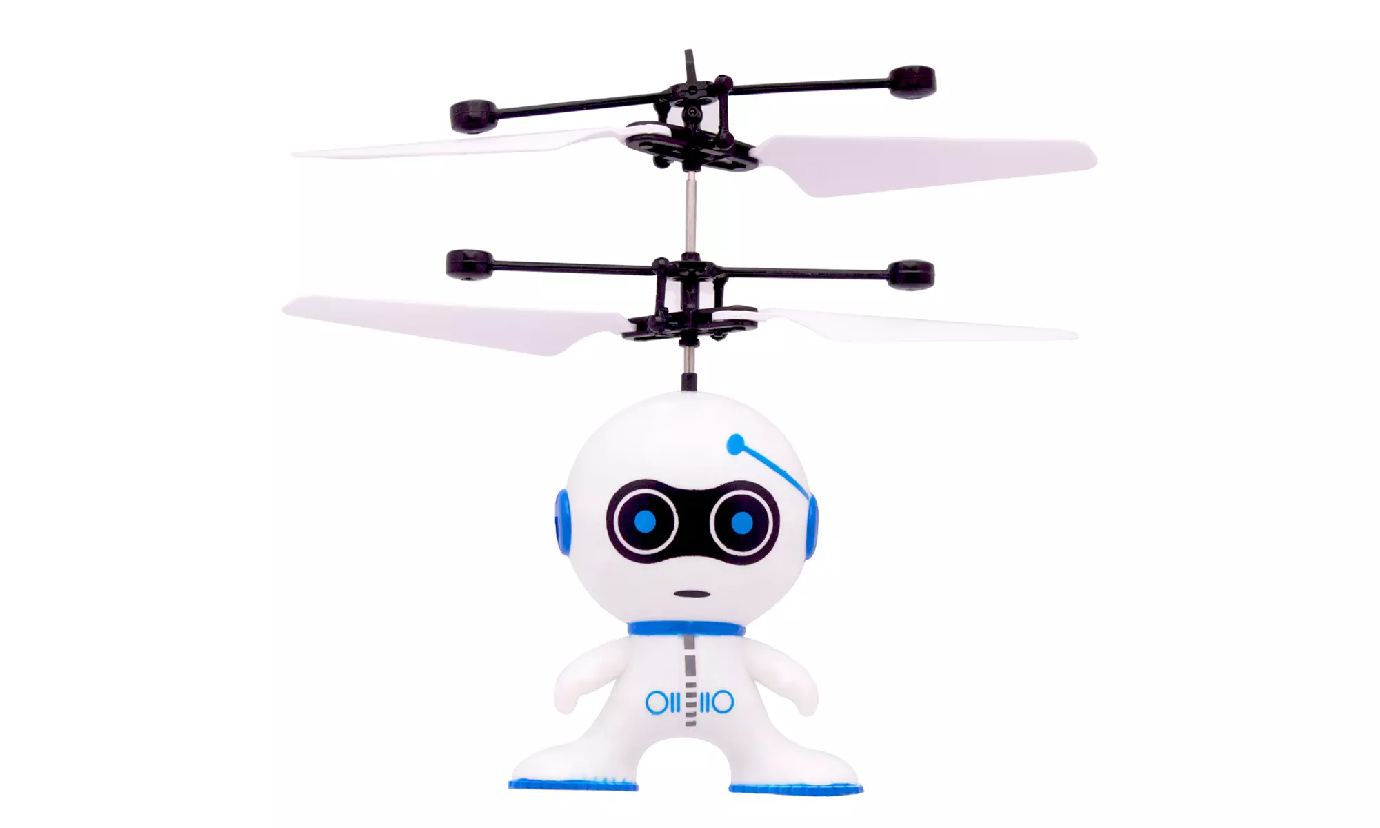 Zummy Robot Hand Operated Infrared Flying Robot Helicopter Toy - Second Medium