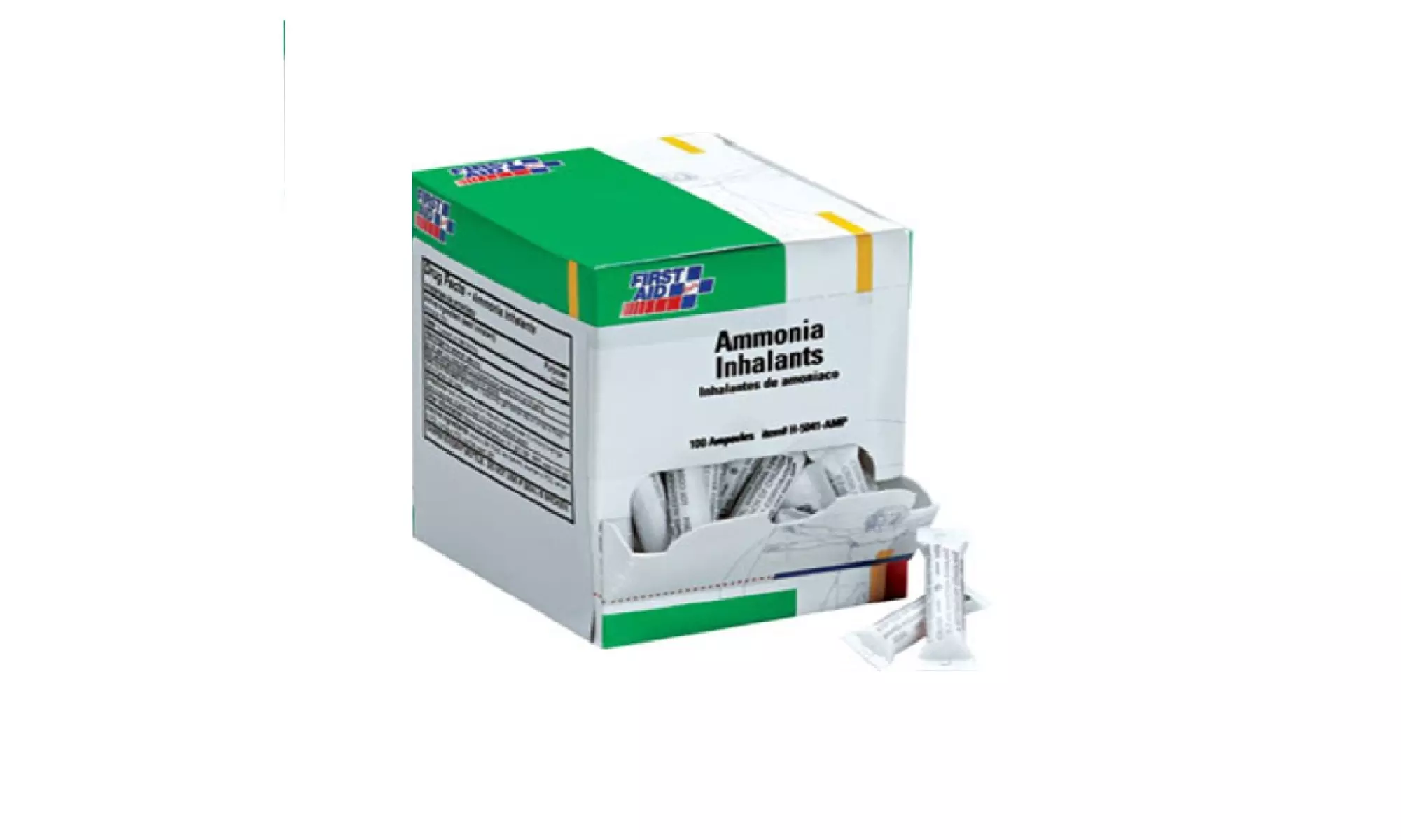 First Aid Only H5041-AMP Ammonia Inhalant Ampoules - Primary Image