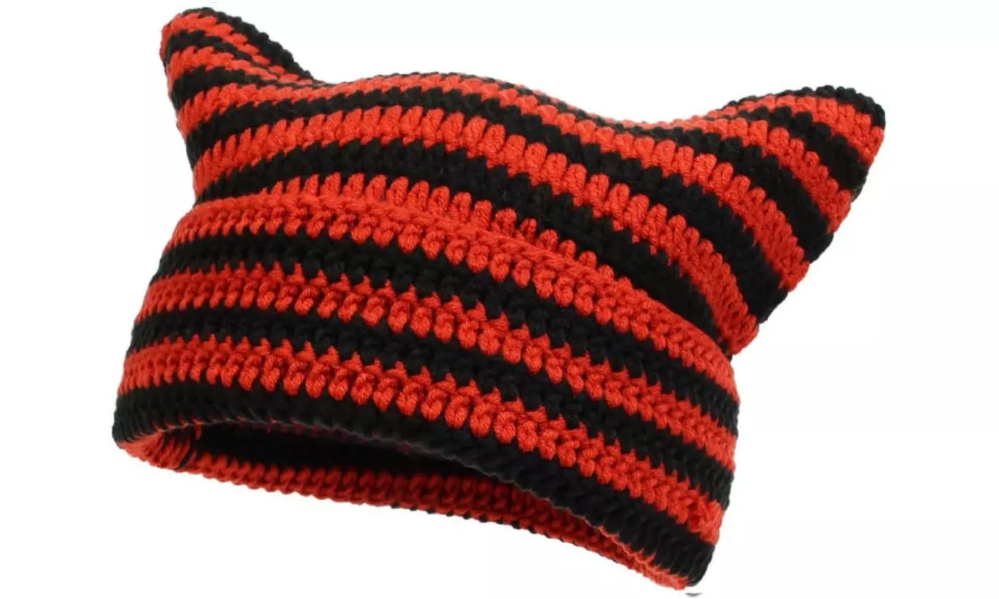 Women's Knitted Cat Ear Beanie Hats