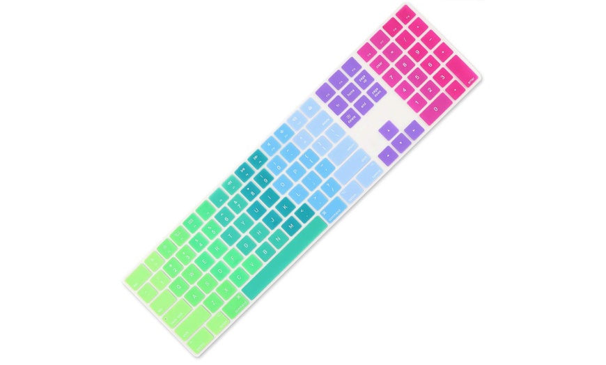 apple magic keyboard with numeric keypad silicone cover