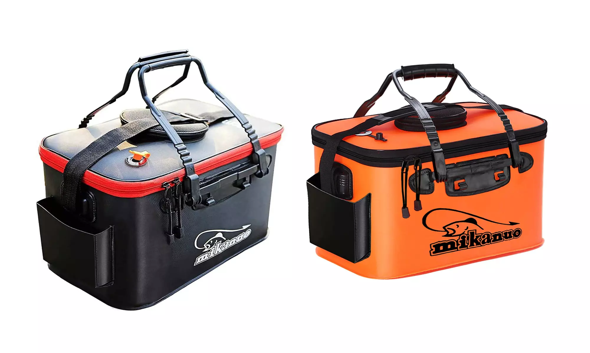 Foldable Fish Bucket Multi-Functional EVA Fishing Bag Live Fish Lures Bucket - Primary Image