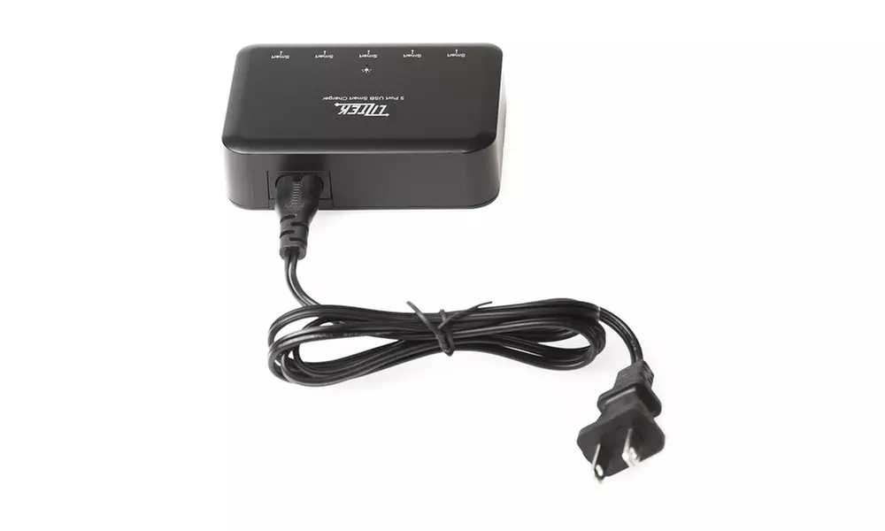 Liztek 40-Watt 5-Port USB Charging Station for Smart Phones and Tablets - Second Medium