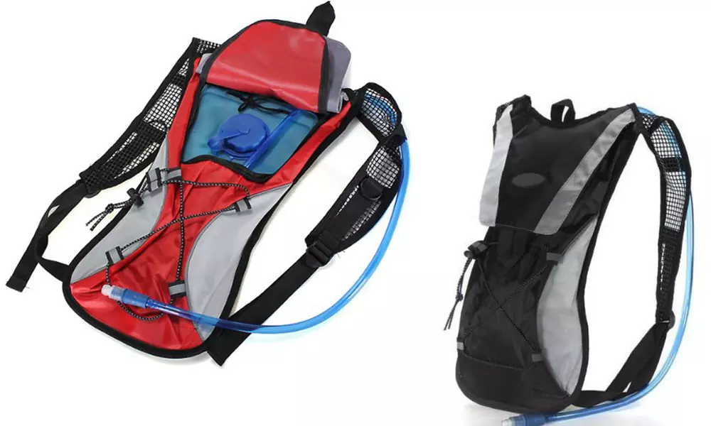 Hiking, Riding, Camping Hydration Backpack with 2L BPA-Free Water Reservoir - Second Medium