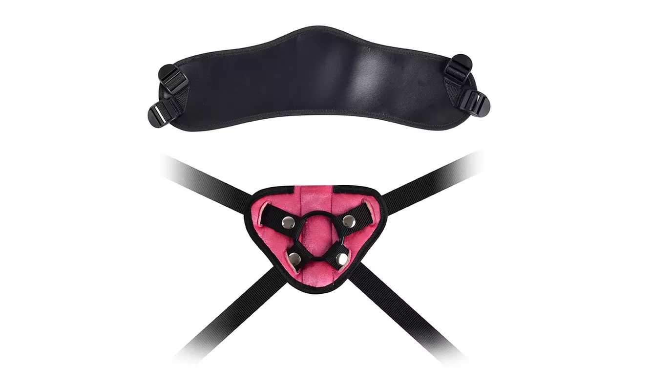 Adjustable Strap-on Harness Adult Toy with 4 Compatible O-Rings - Primary Image