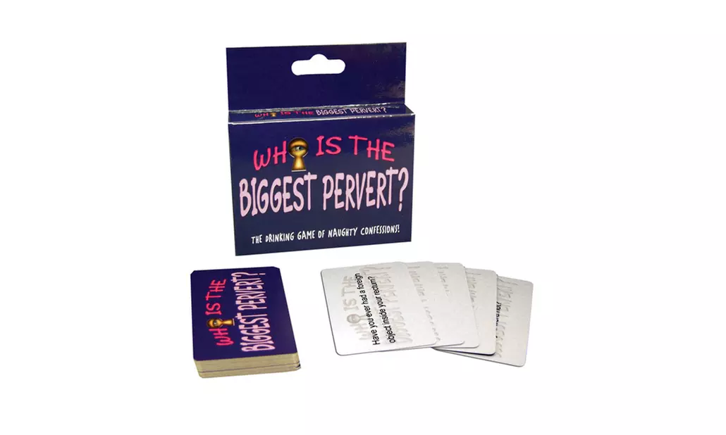 Who is the Biggest Pervert Card Game - Primary Image