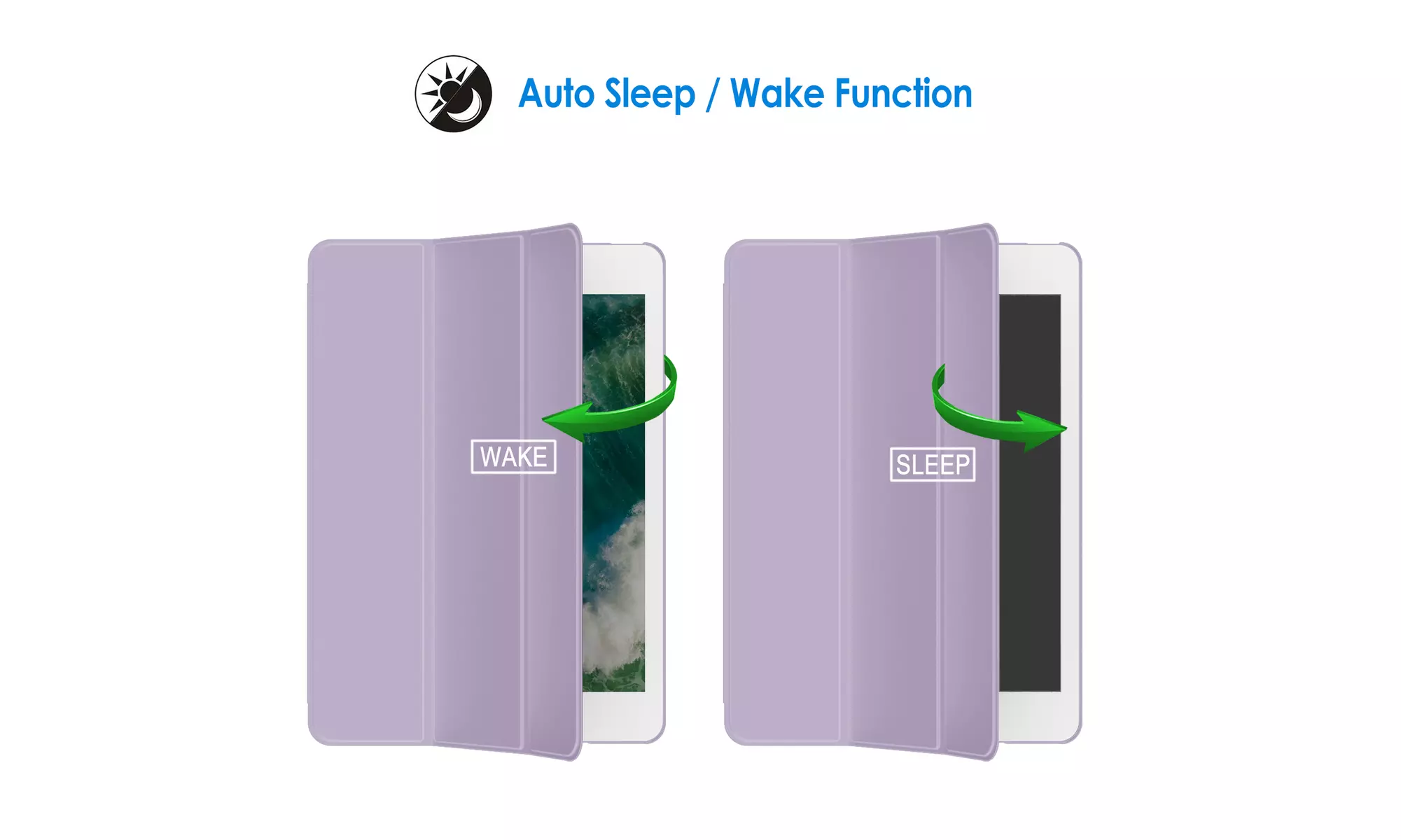 JETech Case for Apple iPad Mini 1 2 3, Hard Back Shell Soft-Touch Stand Cover