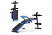 Goplus Multi-Functional Foldable Weight Bench Adjustable Sit-up Board w/ Monitor - Second Medium