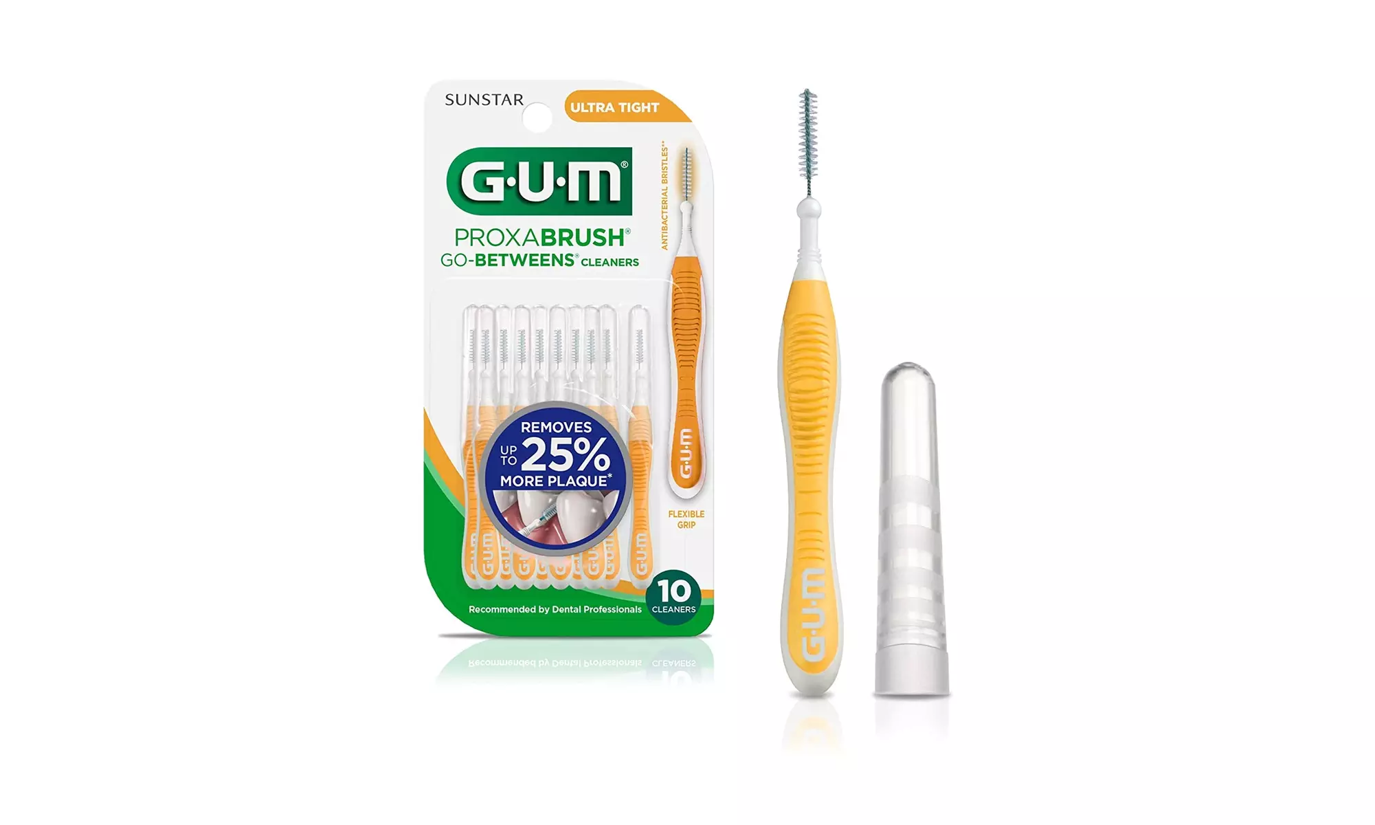 GUM  Proxabrush Go-Betweens Interdental Brushes Ultra Tight Plaque Removal - Primary Image