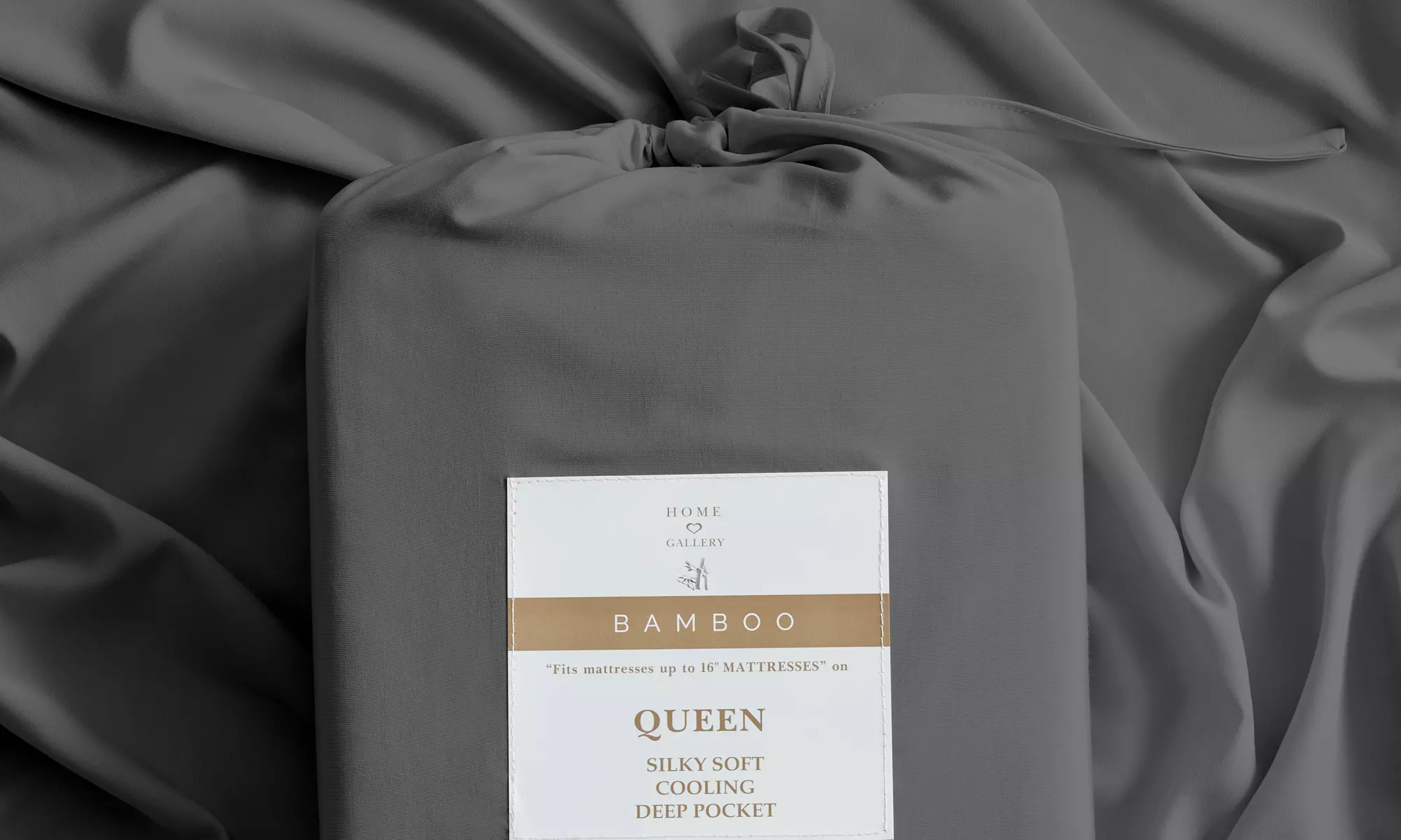Kathy Ireland Bamboo Cooling 6 Piece Sheet Set with Deep Pockets 