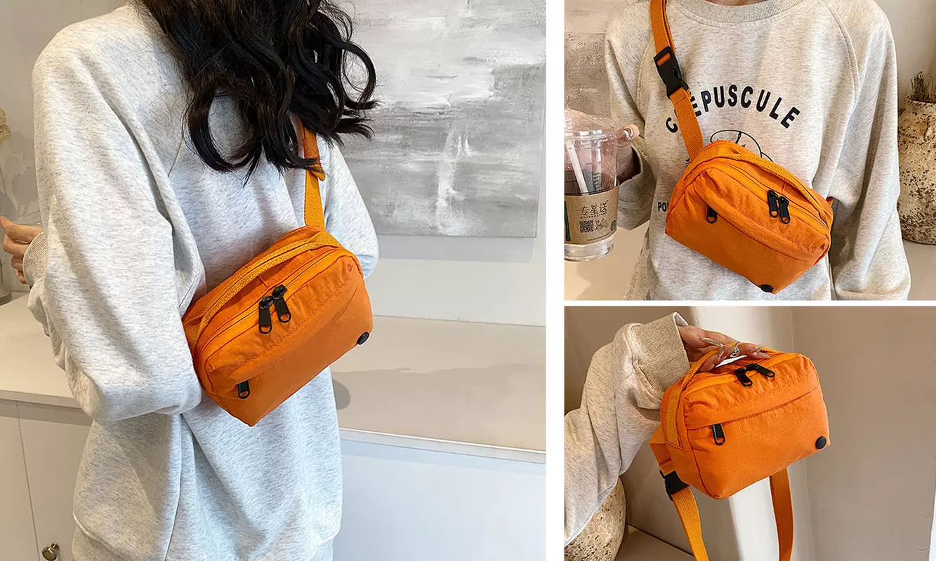 Cross Body Belt Bag with Adjustable Strap - Multiple Options