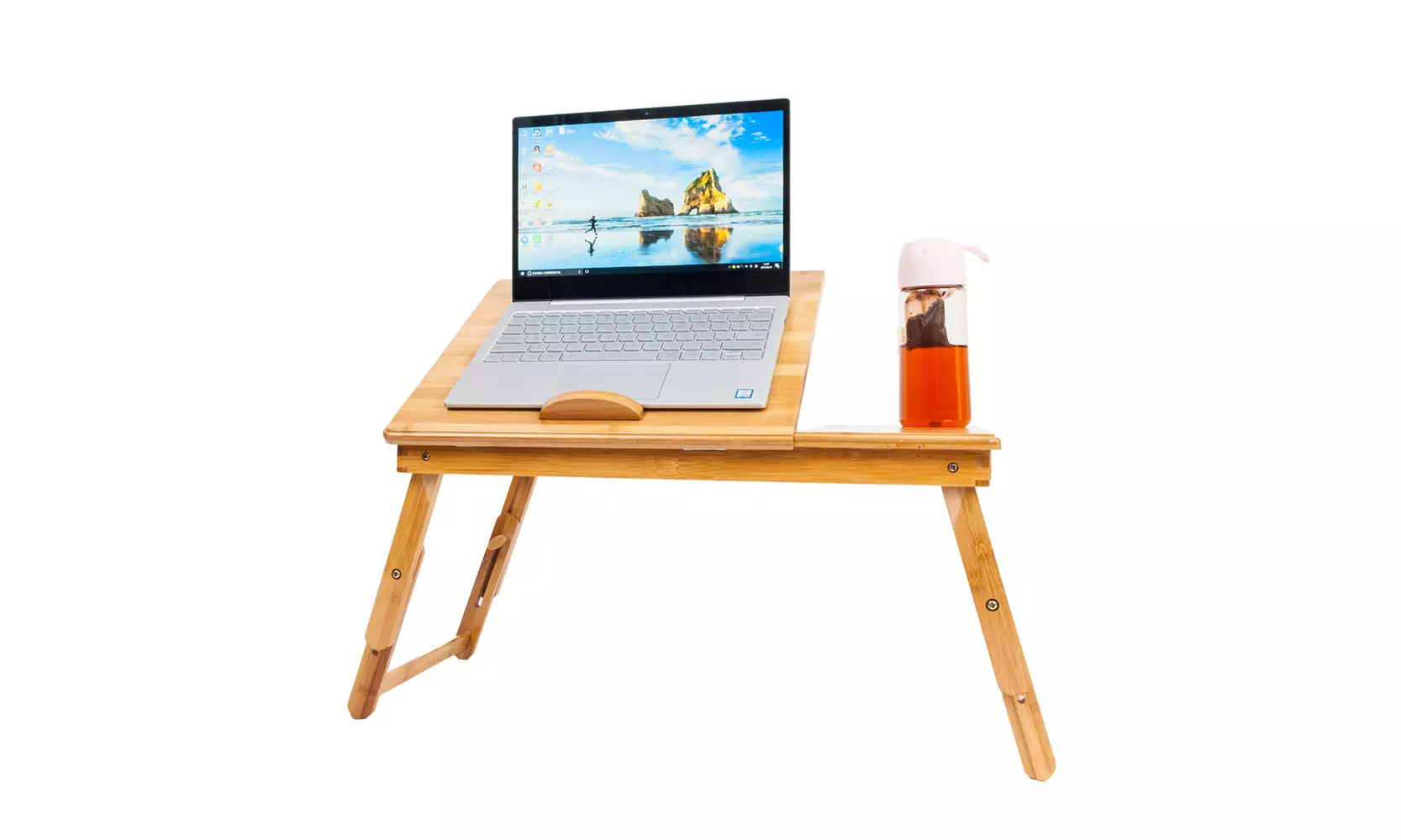 Bamboo Foldable Breakfast Serving Bed Tray - Primary Image