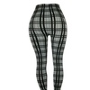Image 4: Women's Stretchy Plaid Print Pants Casual Tights Soft Skinny Basic Leggings