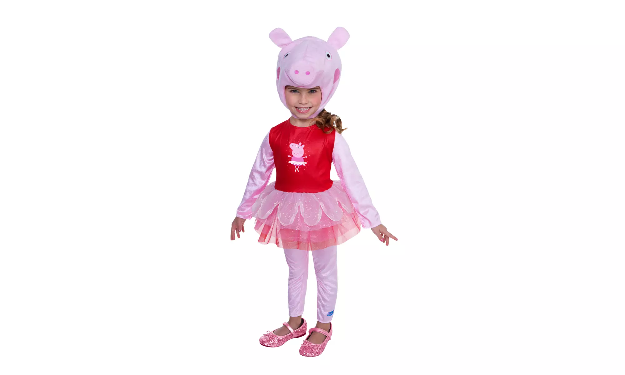 Palamon Peppa Pig Ballerina Costume, 3-4T - Primary Image