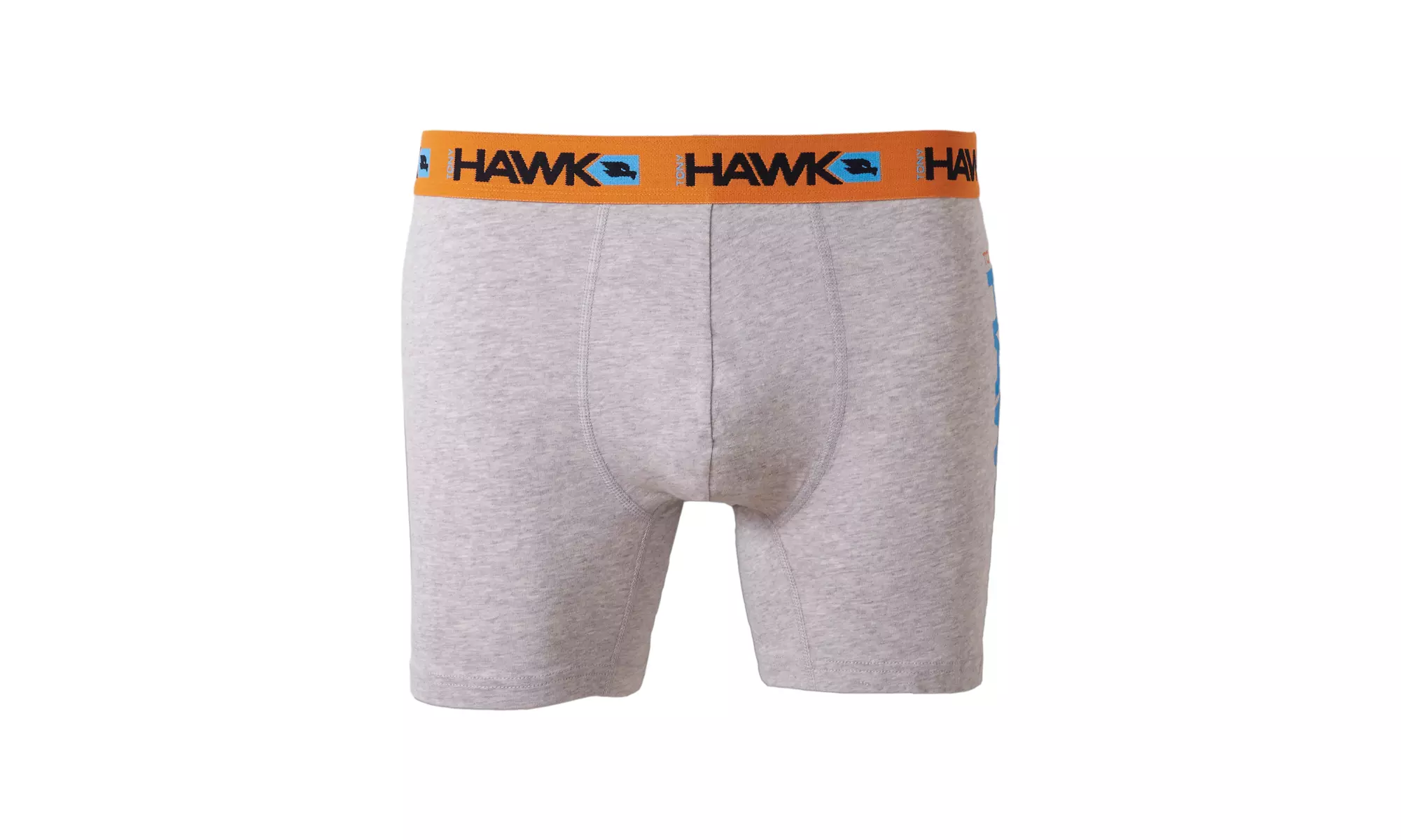 Tony Hawk Mens Boxer Briefs - 6-Pack Cotton Stretch Briefs Breathable  No Fly