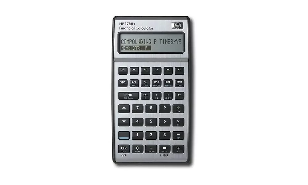 HP 17bII Plus Financial Calculator - Second Medium