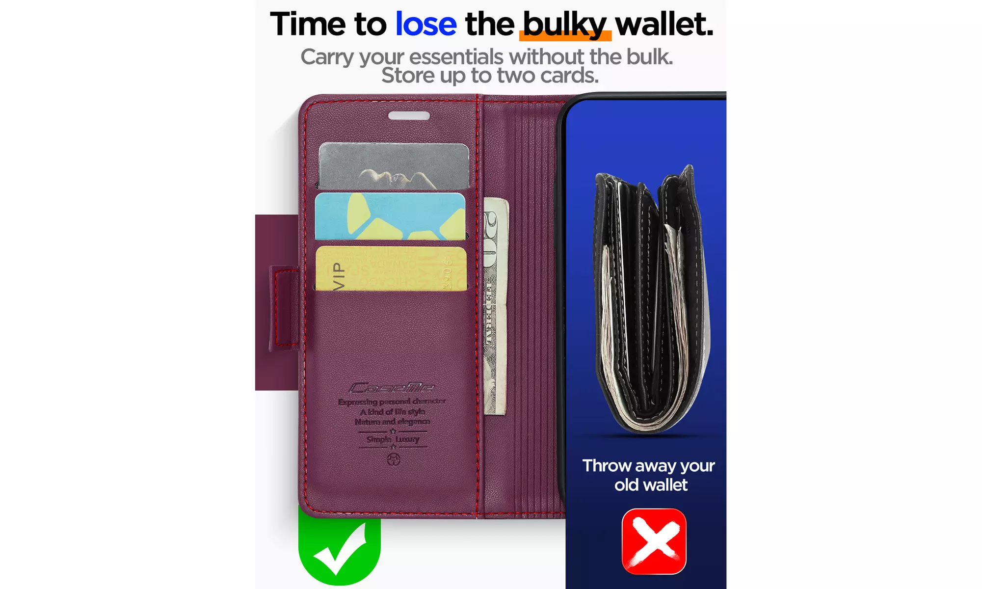 For iPhone 15 Pro Max 6.7 inch 2023 Case Leather Wallet  Flip Shockproof Cover