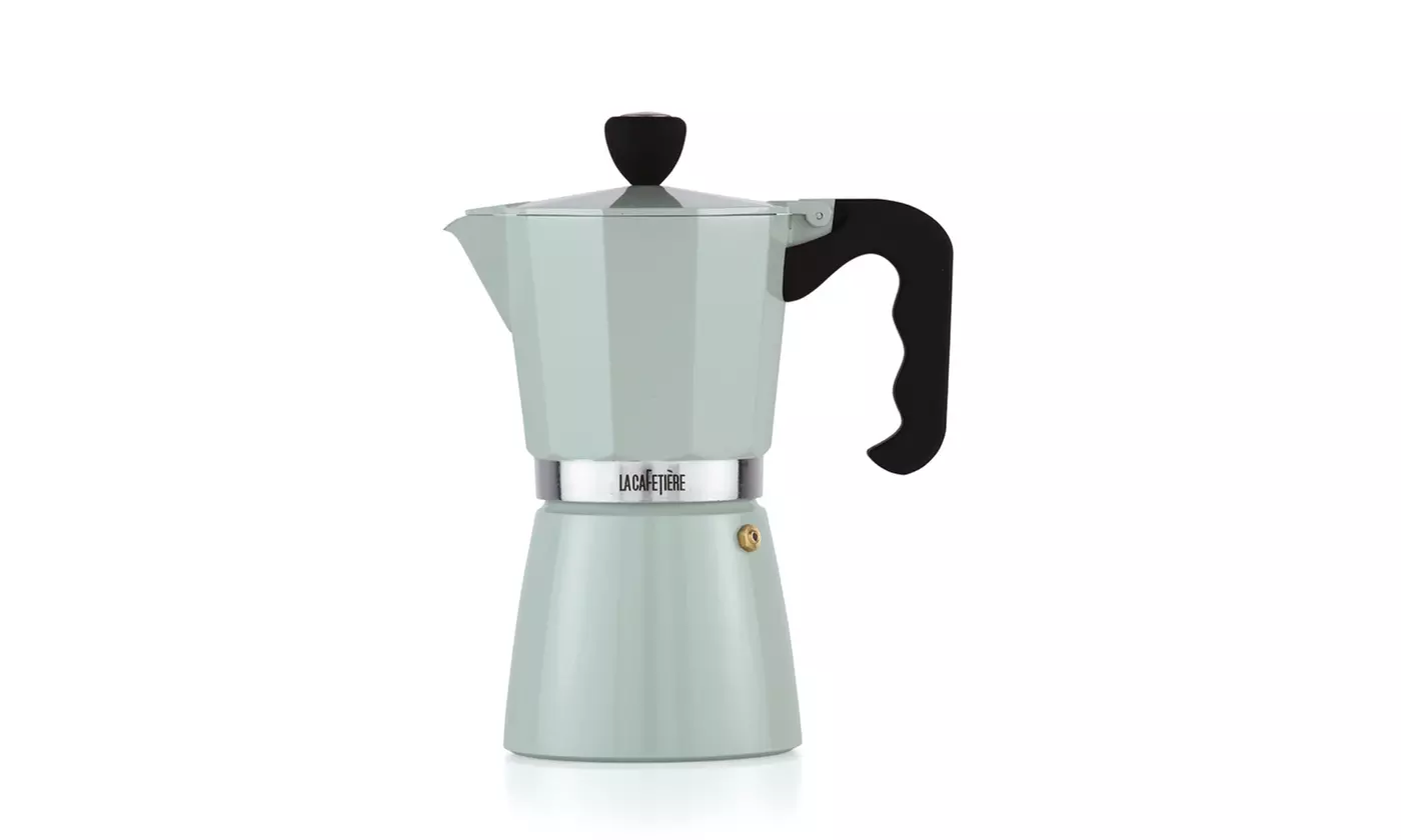 La Cafetiere Classic 9 Cup Pistachio Espresso Coffee Maker - Second Medium