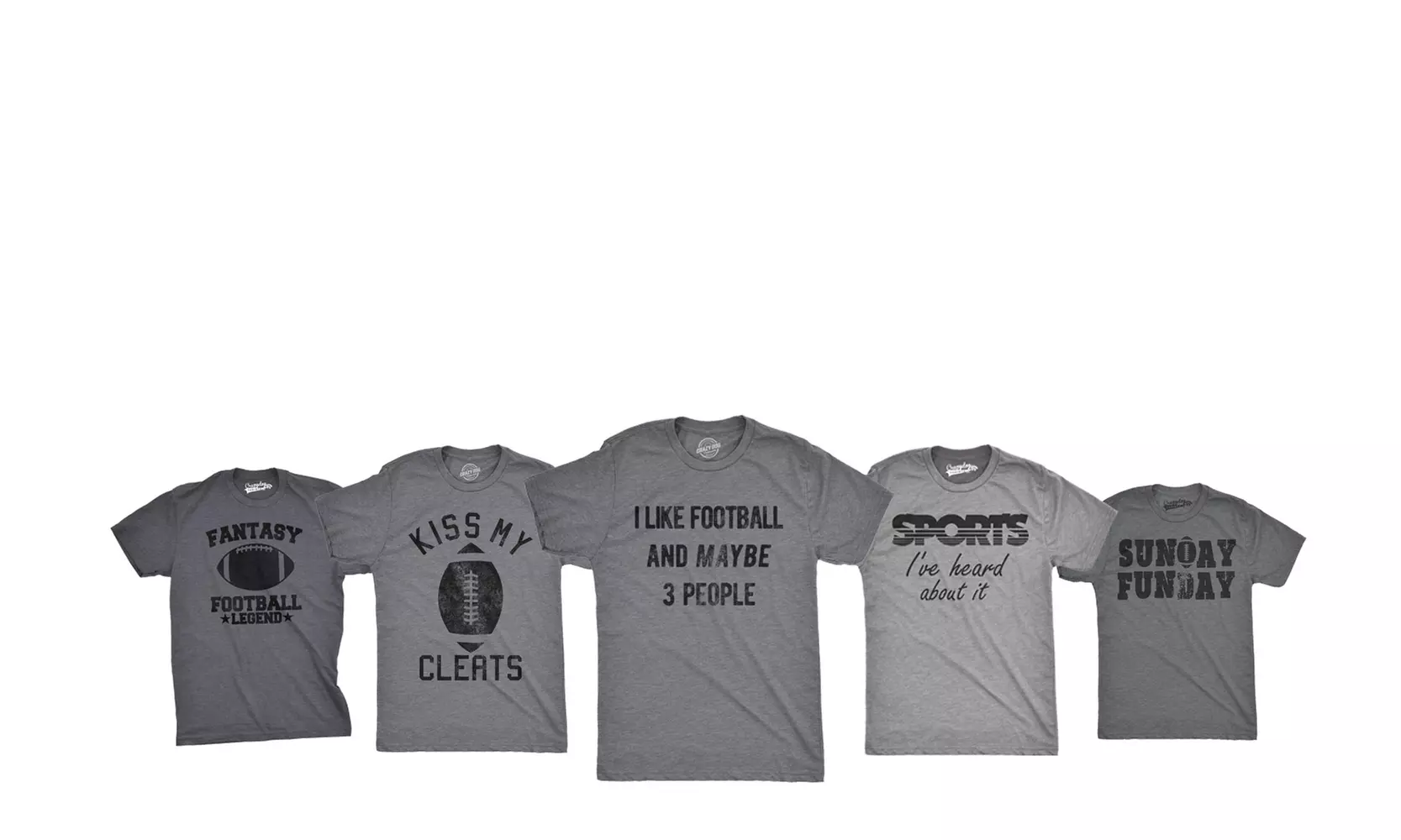 Men's Funny Football Tees - Primary Image