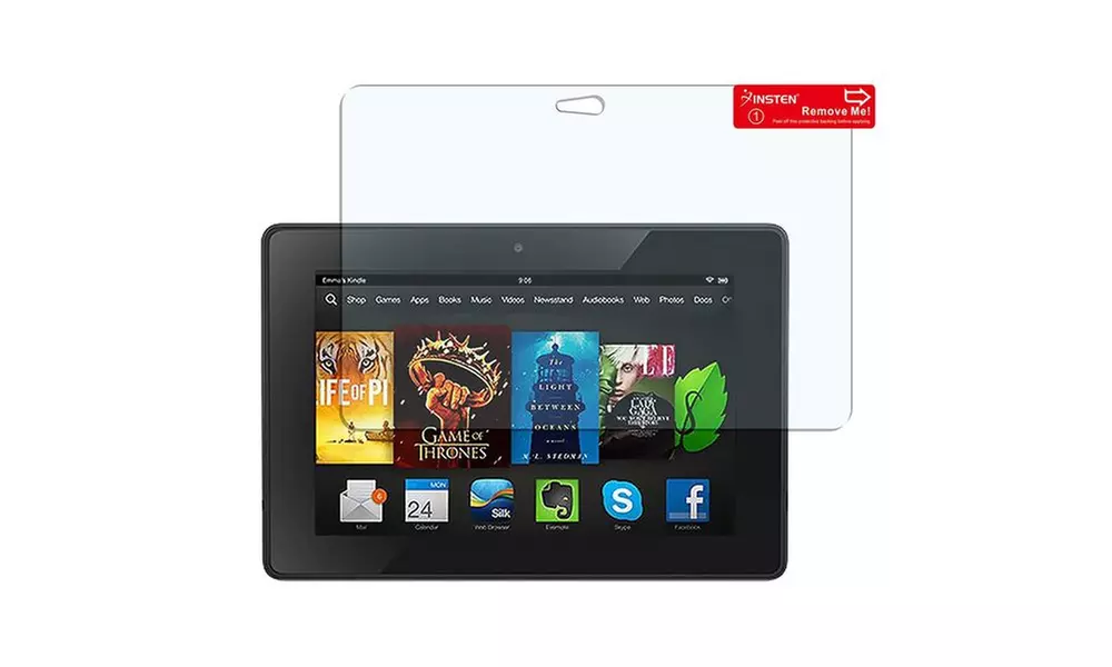 Insten For Amazon Kindle Fire HDX 7" Anti-Glare Screen Protector - Primary Image