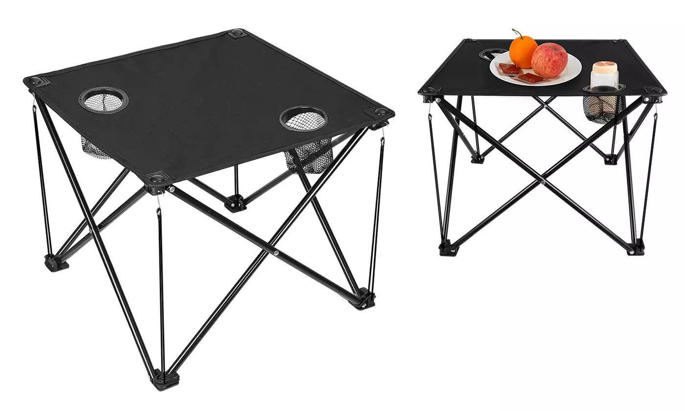 NewHome Foldable Camping Table Portable Beach Table 
