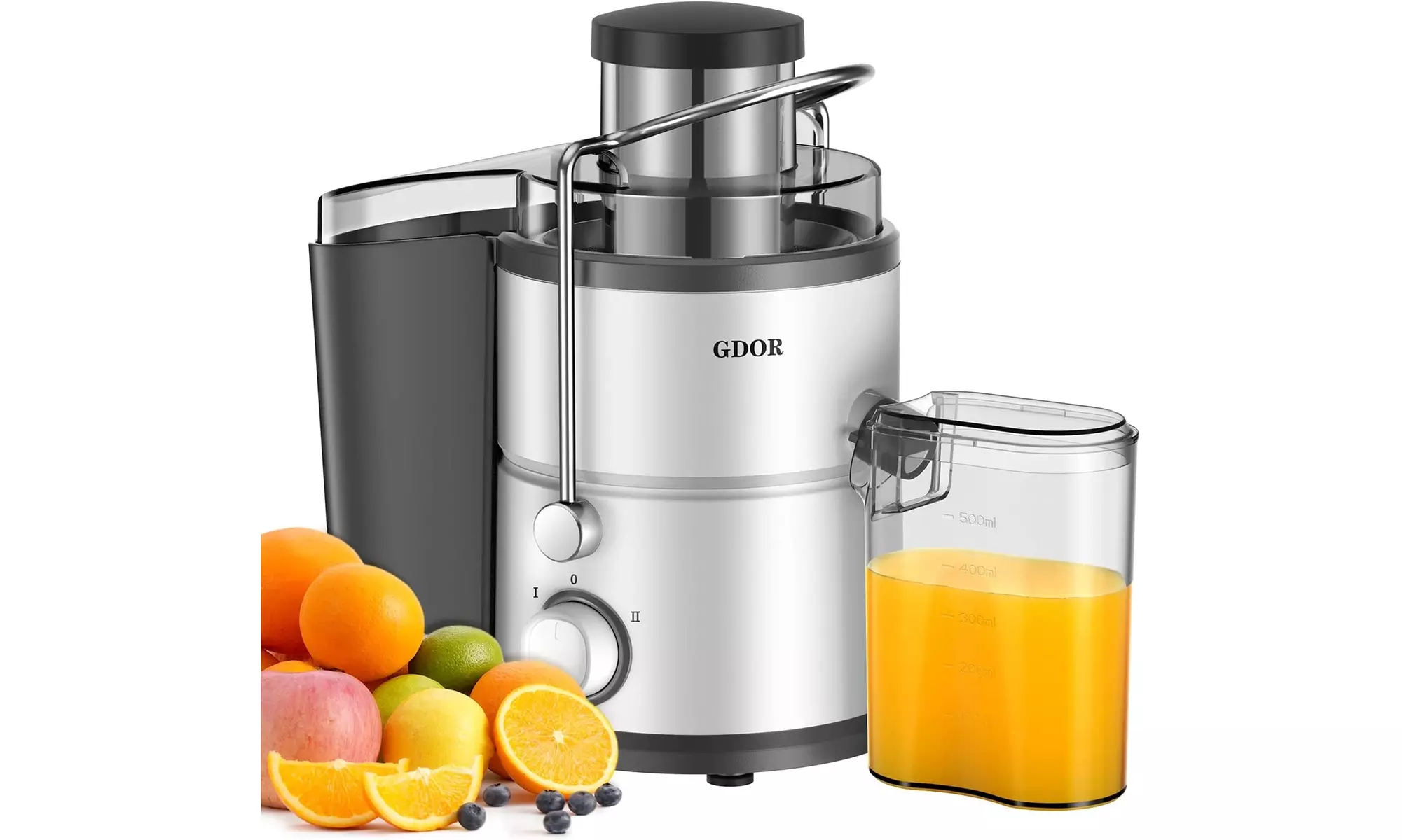 GDOR Juicer with 800W Motor, Juicer Machine With Big Mouth - Primary Image