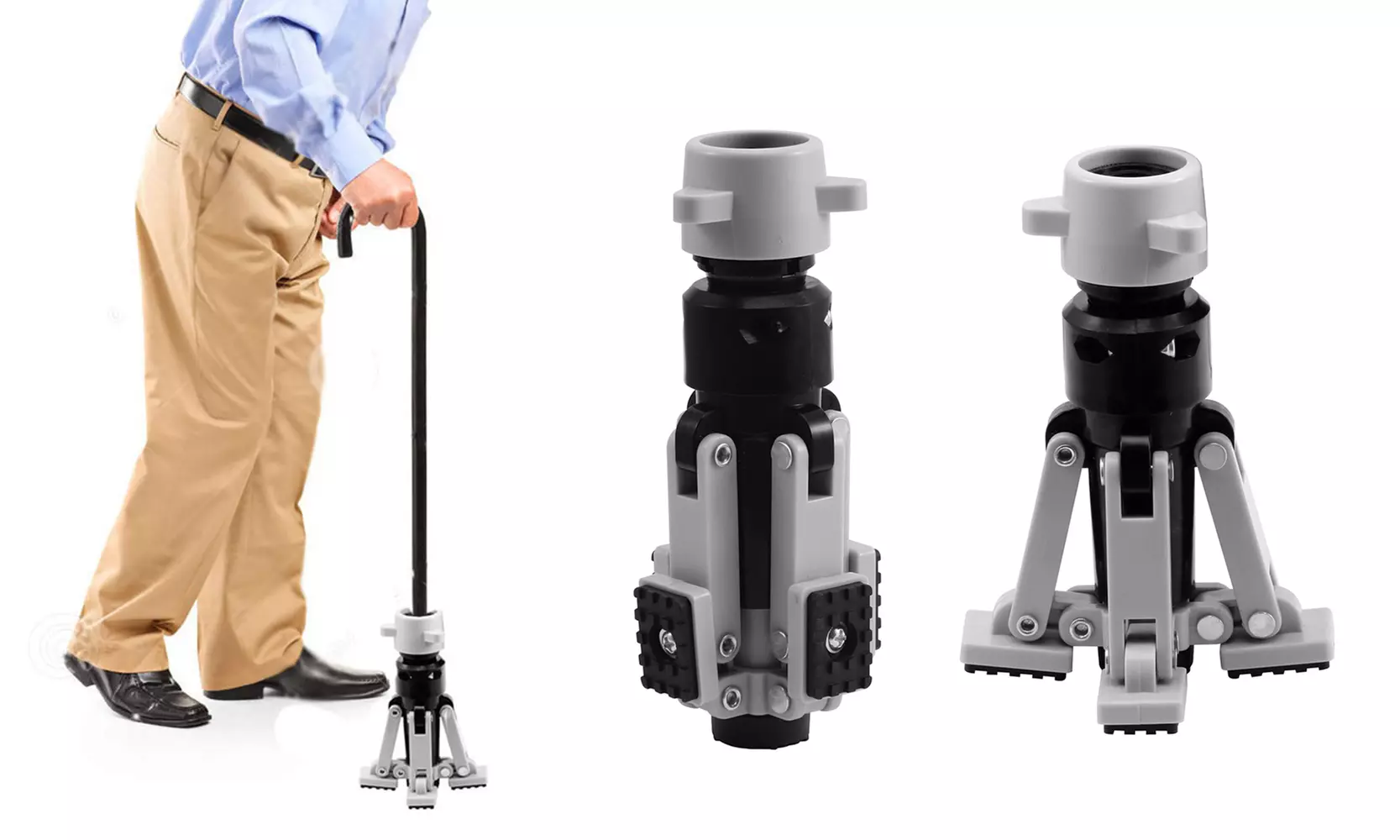 Ultra-Grip Walking Stick Buddy with Anti-Shock Springs - Primary Image