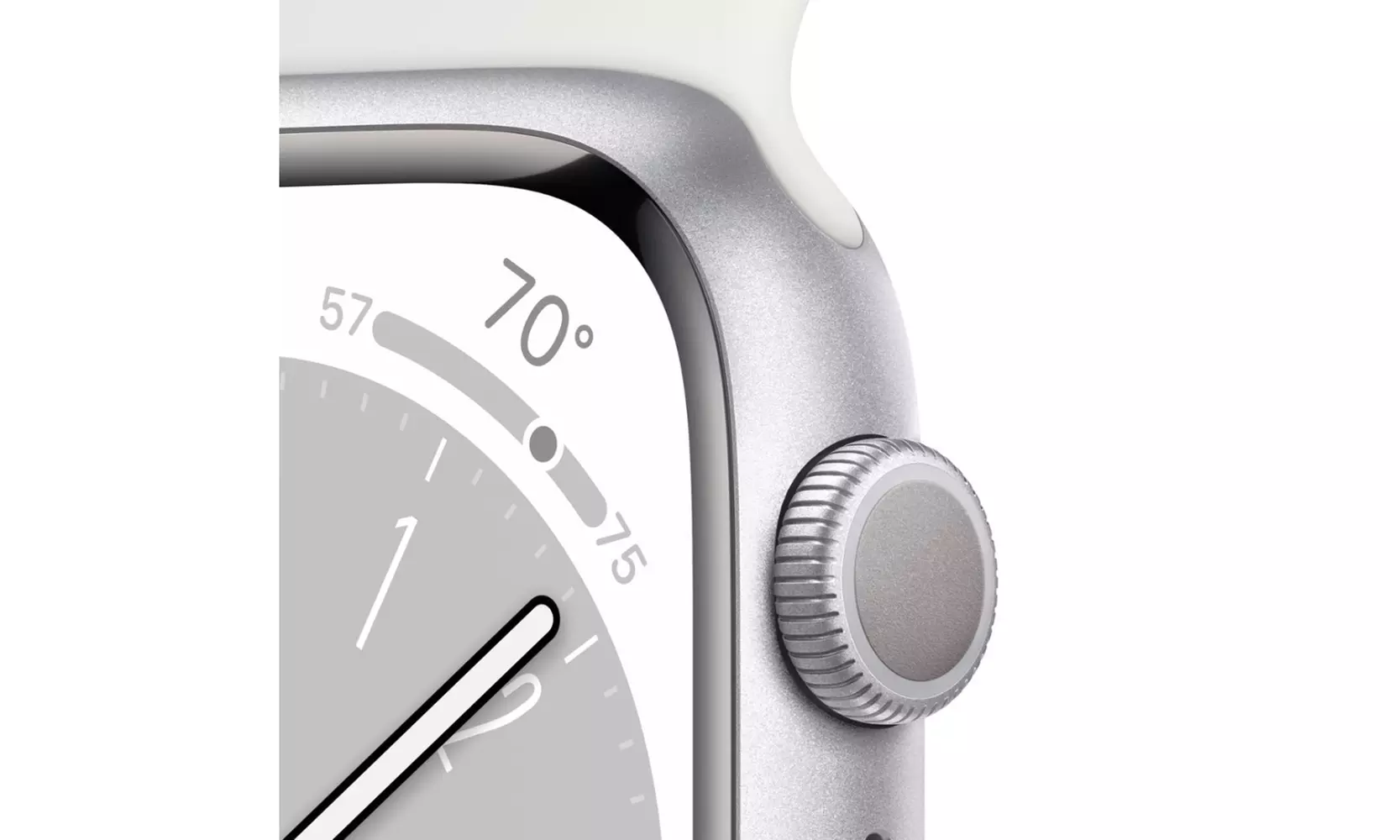 Apple Watch Series 8 45mm (GPS) w/ Medium/Large Sport Band - A Grade Refurbished