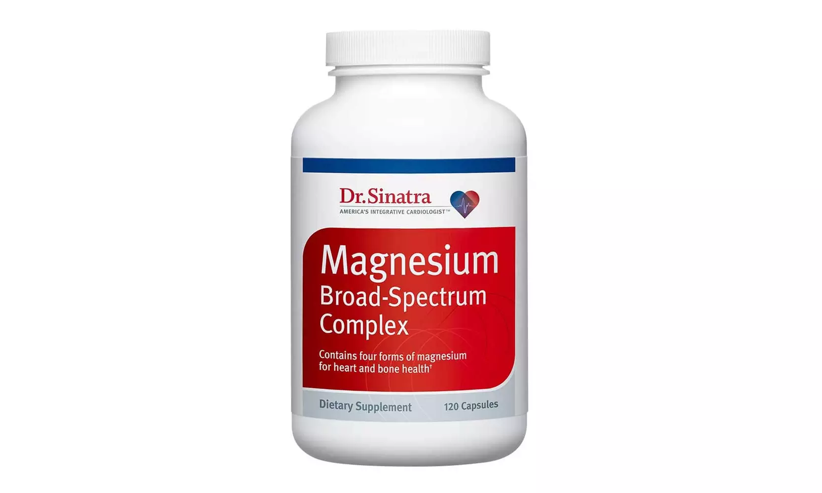 Dr. Sinatra's Magnesium Broad-Spectrum Complex Supplement Healthy Blood Flow  - Primary Image
