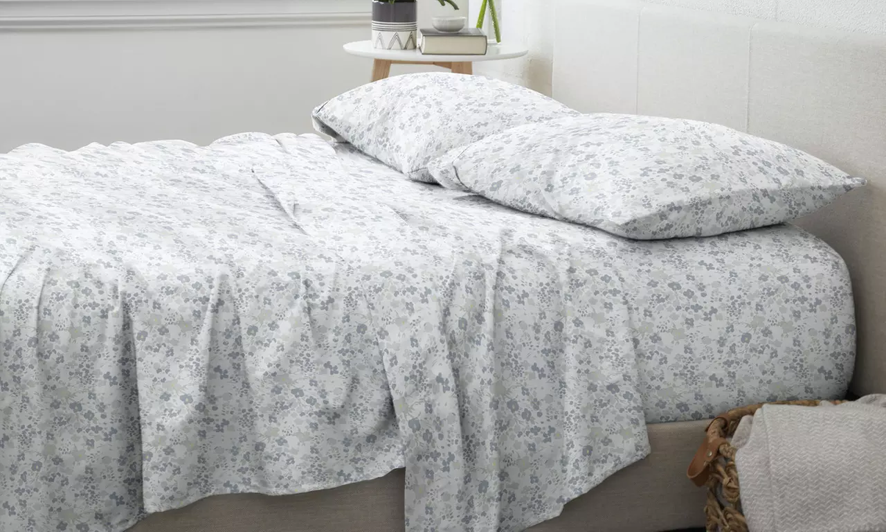 Home Collection Premium Ultra Soft Pattern 4 Piece Bed Sheets Set
