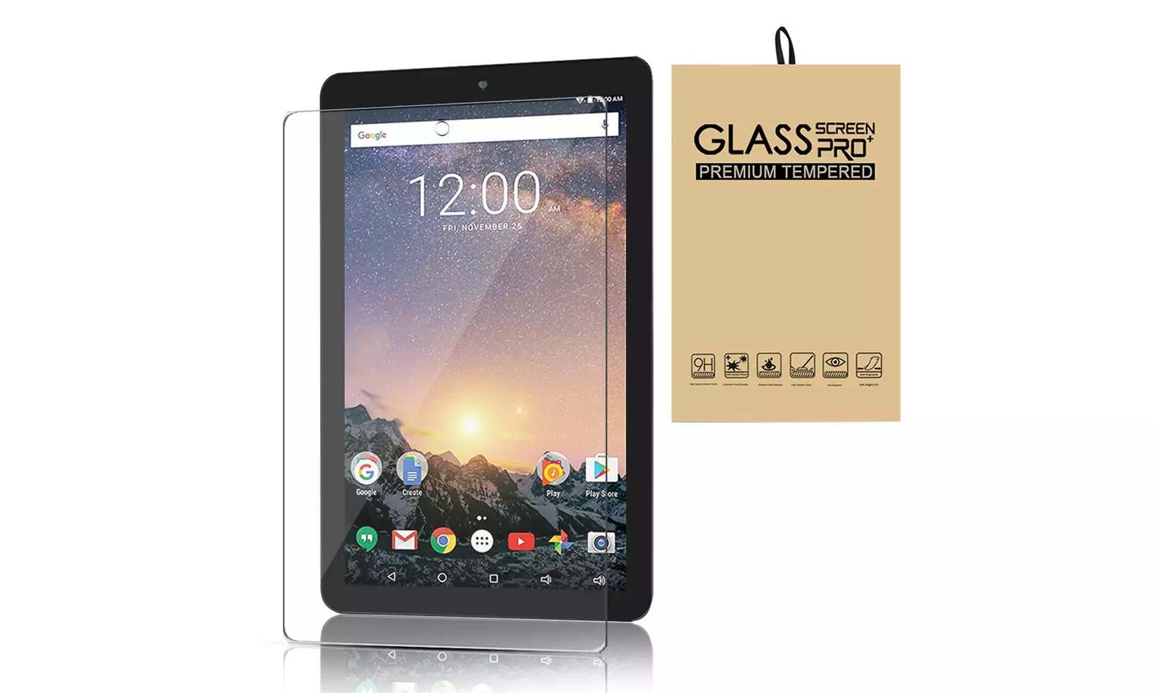 Clear Glass Screen Protector For RCA Galileo Pro 11.5"/RCA Delta Pro 11.6" - Primary Image