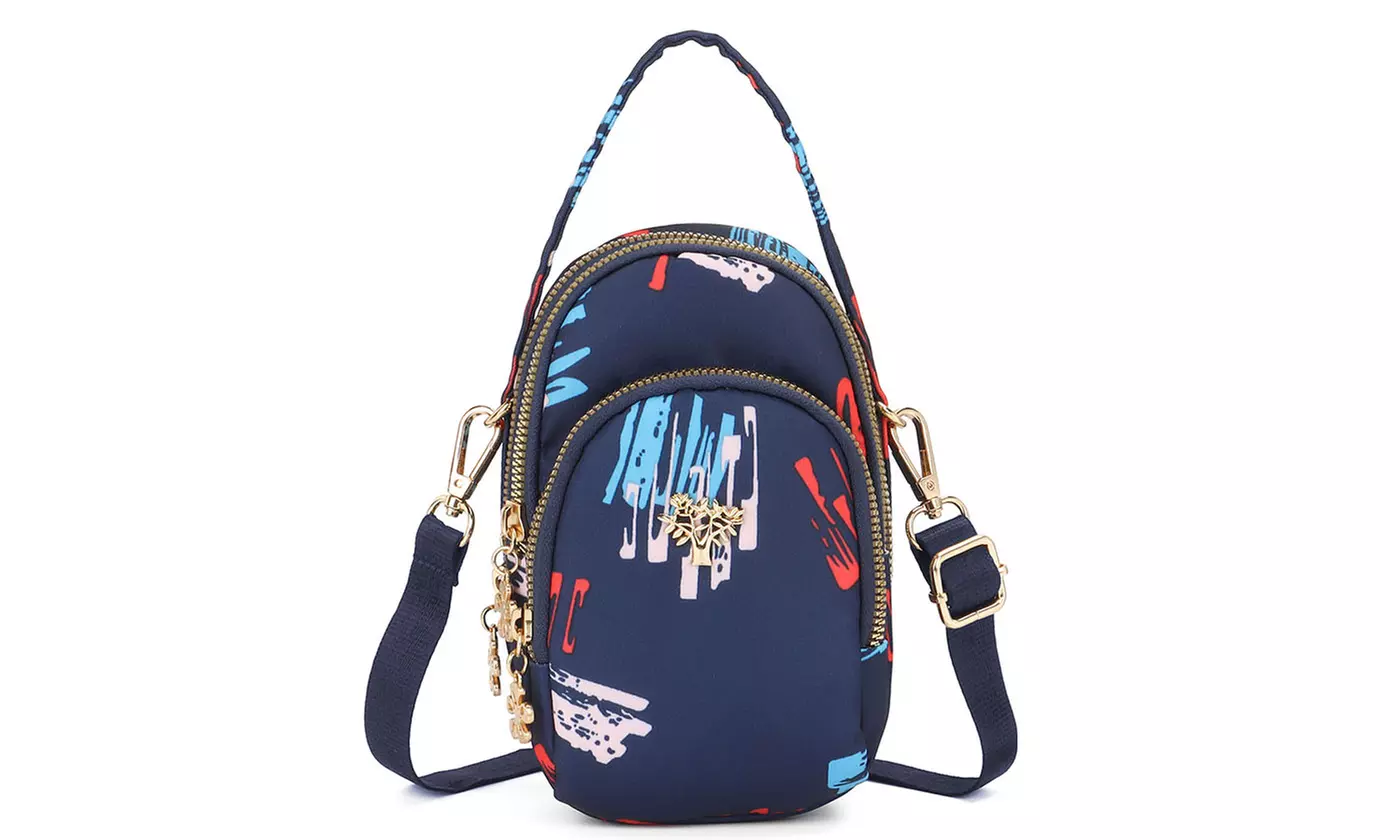 Women Small Cell Phone Purse Wallet Handbag Case Shoulder Bag Cross-body Pouch