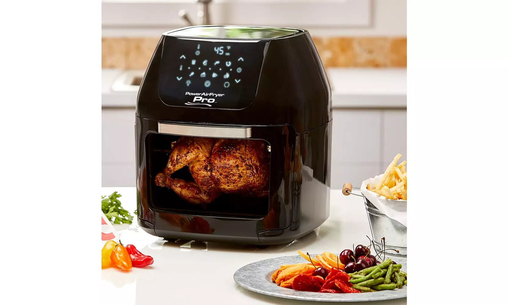 Power AirFryer XL 6 QT Power Air Fryer Oven With 7 in 1 Cooking Features - Primary Image
