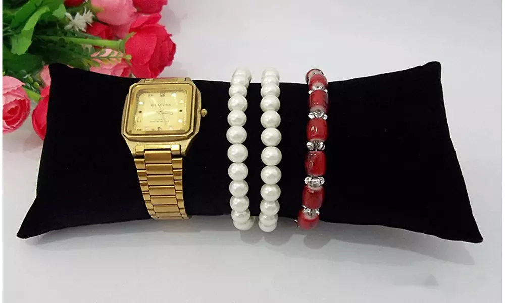 Jewelry Display Pillow Organizer For Bangles, Bracelets and Watches - Second Medium