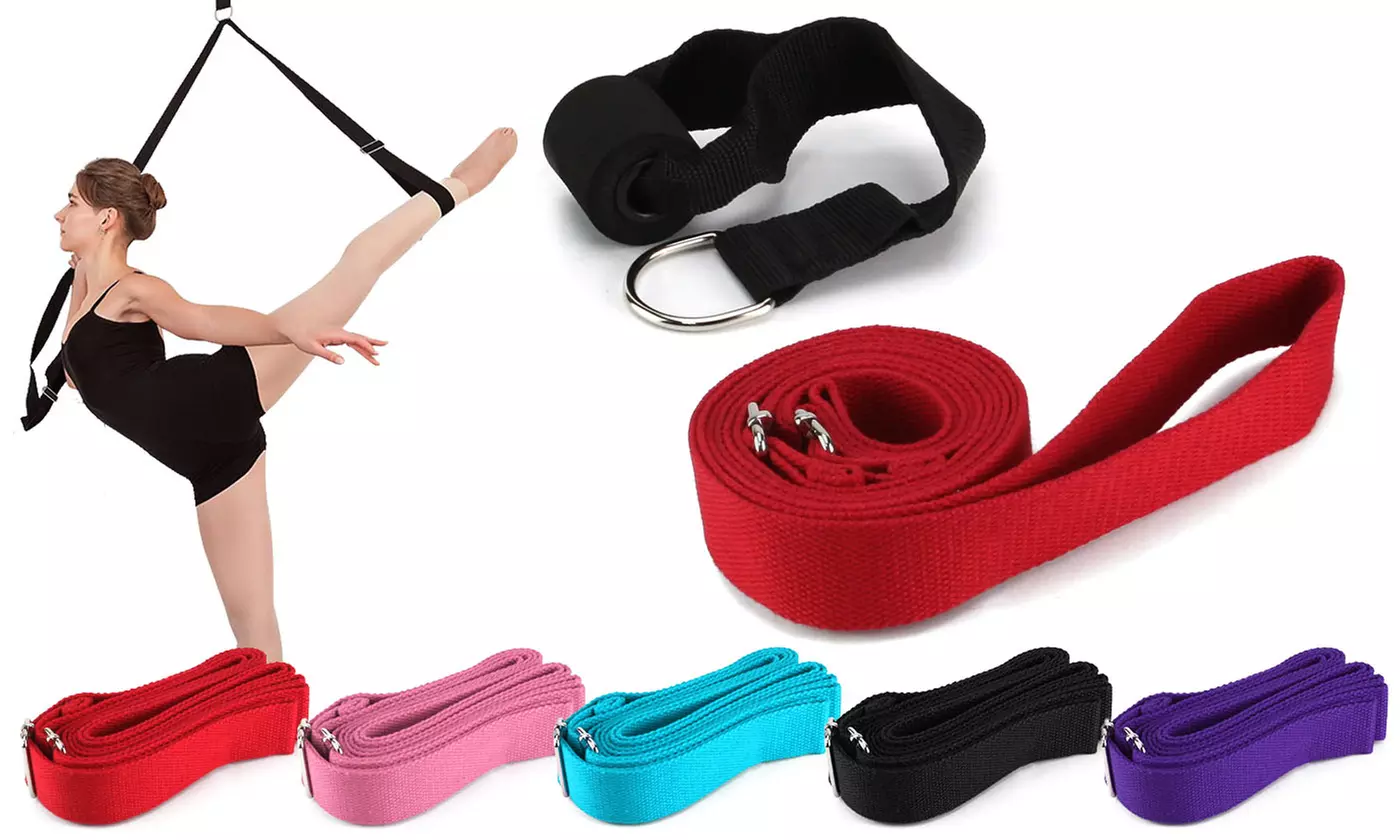 Door Flexibility & Stretching Leg Strap Exercise Fitness Yoga Strap - Primary Image