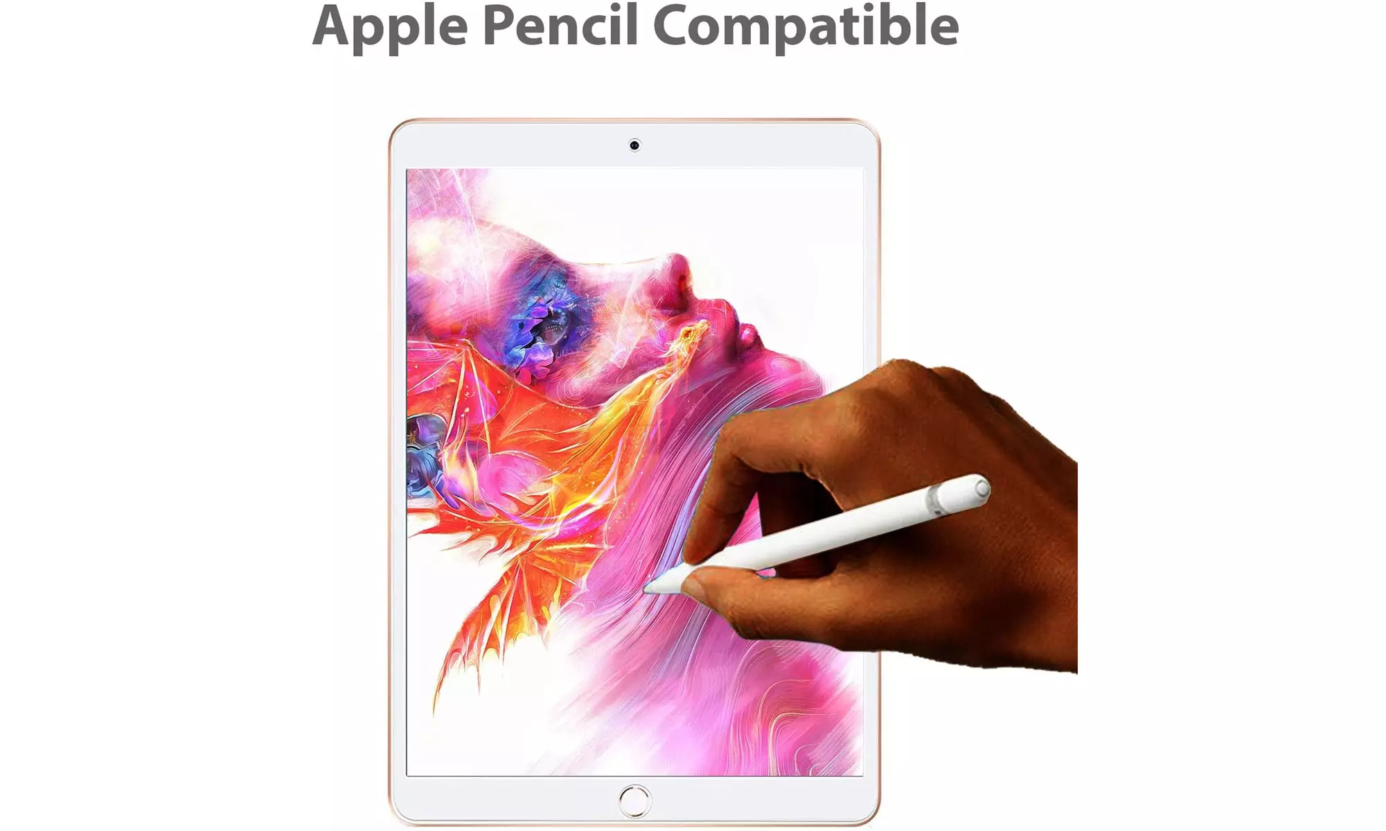 (2 Pack) Tempered Glass Screen Protector for Apple iPad 10.2 Released in 2019