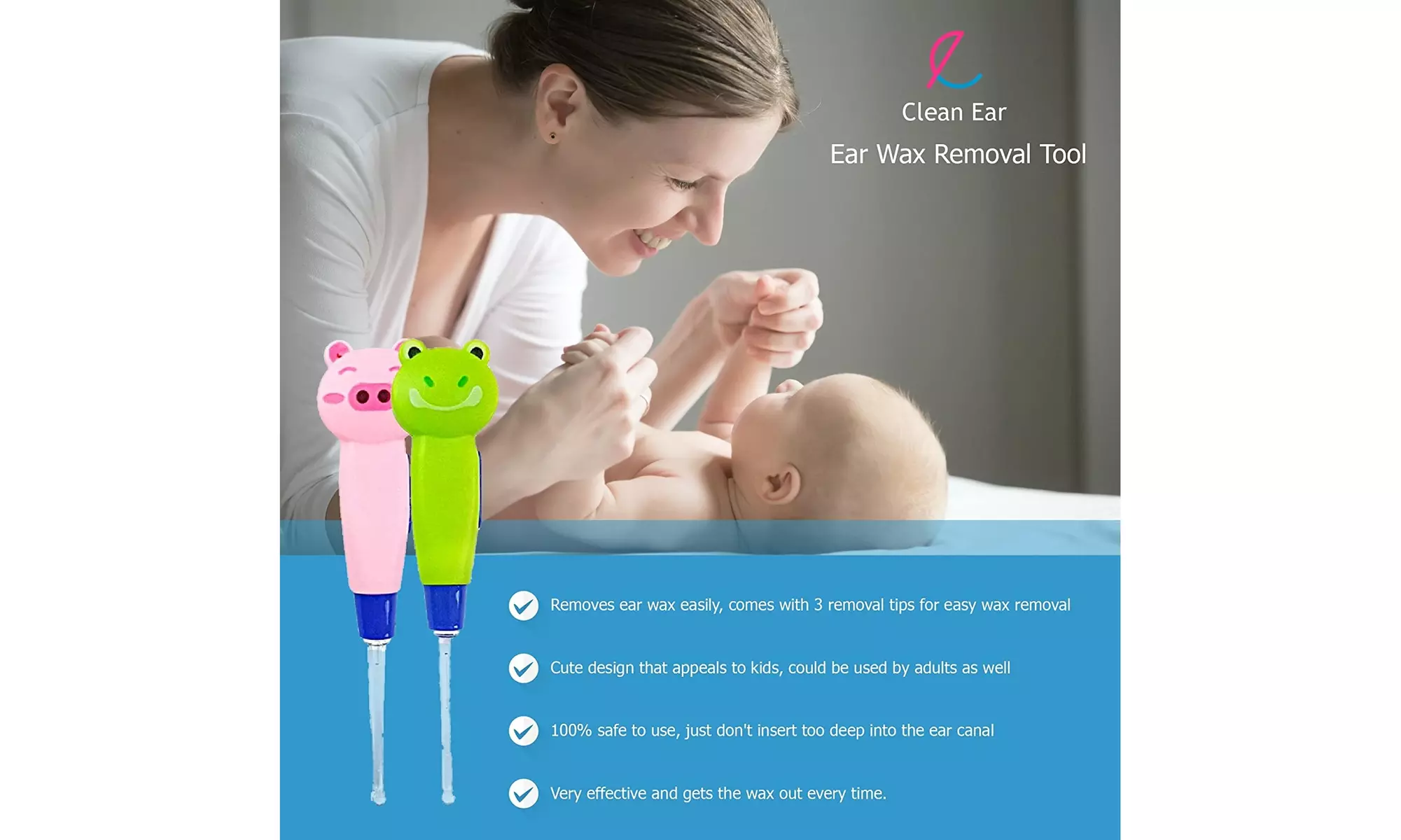 Ear Wax Removal Tool for Kids with LED Light, Remove Ear Wax with  - Second Medium