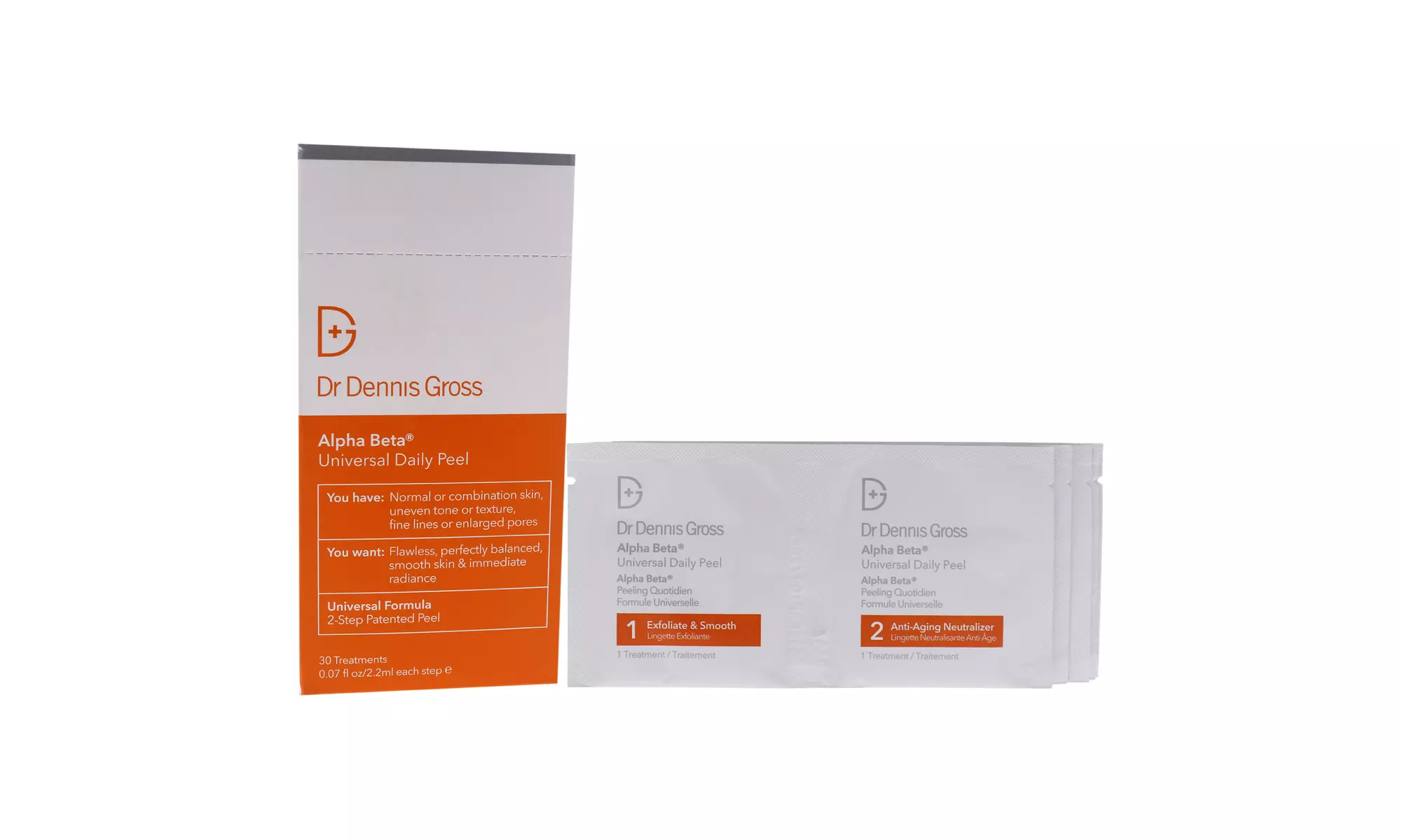 Dr. Dennis Gross Alpha Beta Peel Original Formula For Unisex 30 Pc Pads - Primary Image
