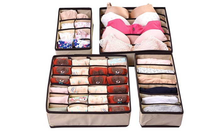 Up To 47 Off On Collapsible Drawer Organizer Groupon Goods