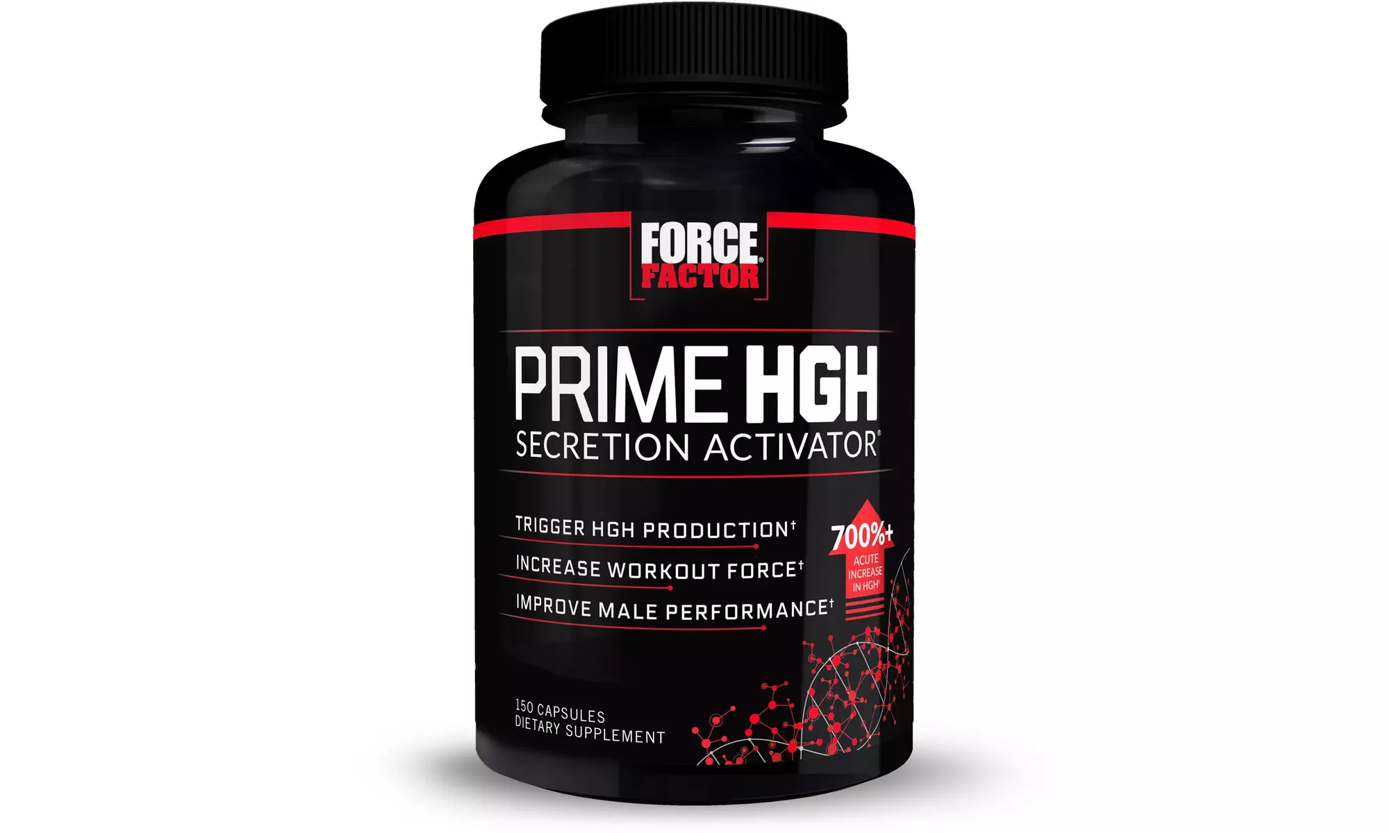 Force Factor Prime HGH Secretion Activator Male Performance Enhancer - Primary Image