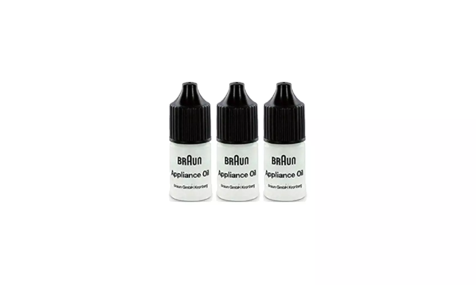 Braun Shaver and Appliance Oil - 3 Pack - Second Medium