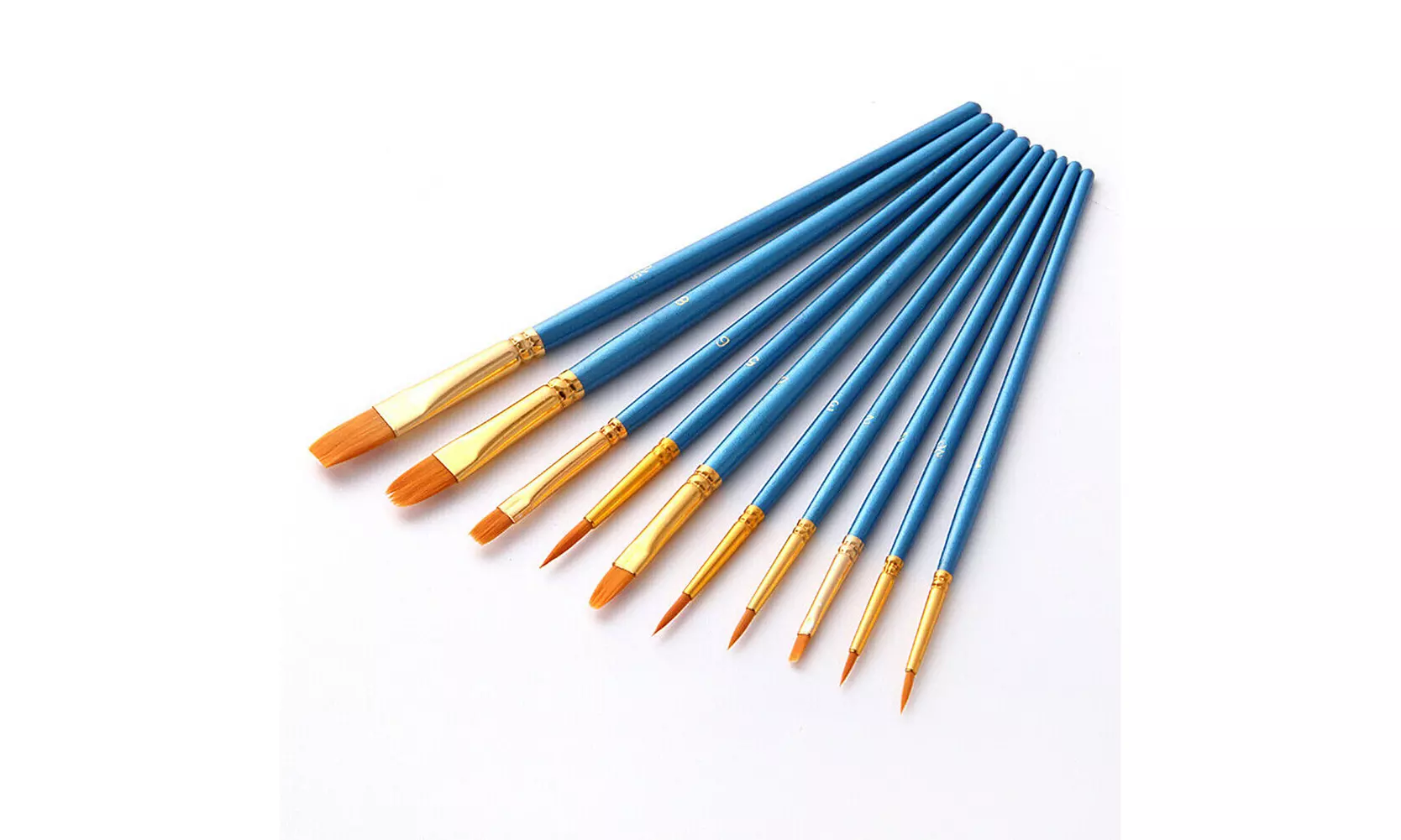 36 Color Fundamental Watercolor Pan Artist Set and/or 10 Paint Brushes