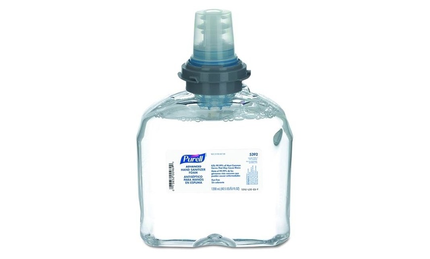 Purell 5392-02 CPC 1200 ml Foam Instant Hand Sanitizer Refill - White ...