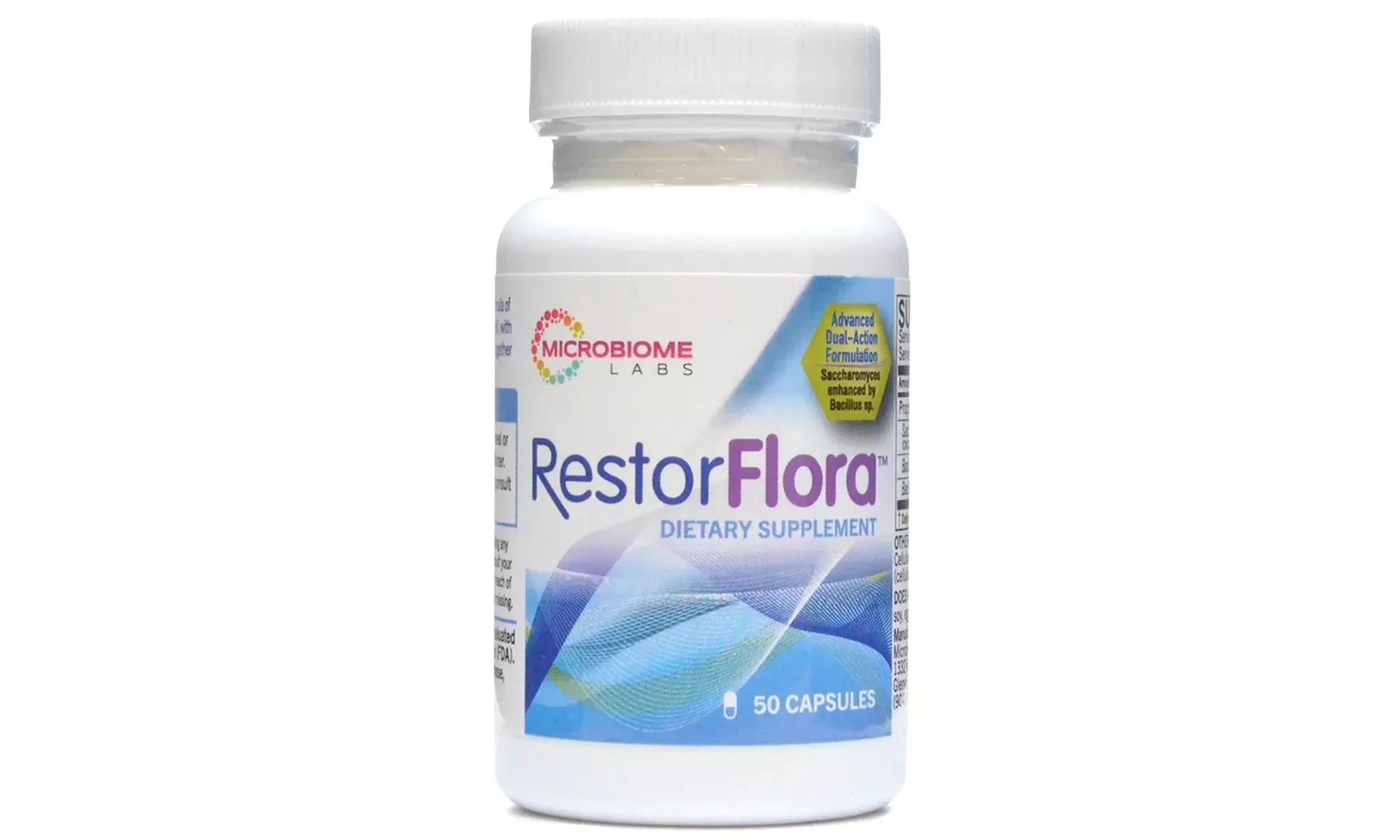 Microbiome Restor Flora Dietary Supplement - 50 Capsules - Primary Image