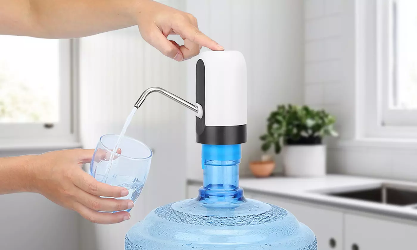 iNova Electric Water Pump Portable Automatic Dispenser for Bottles & Jugs
