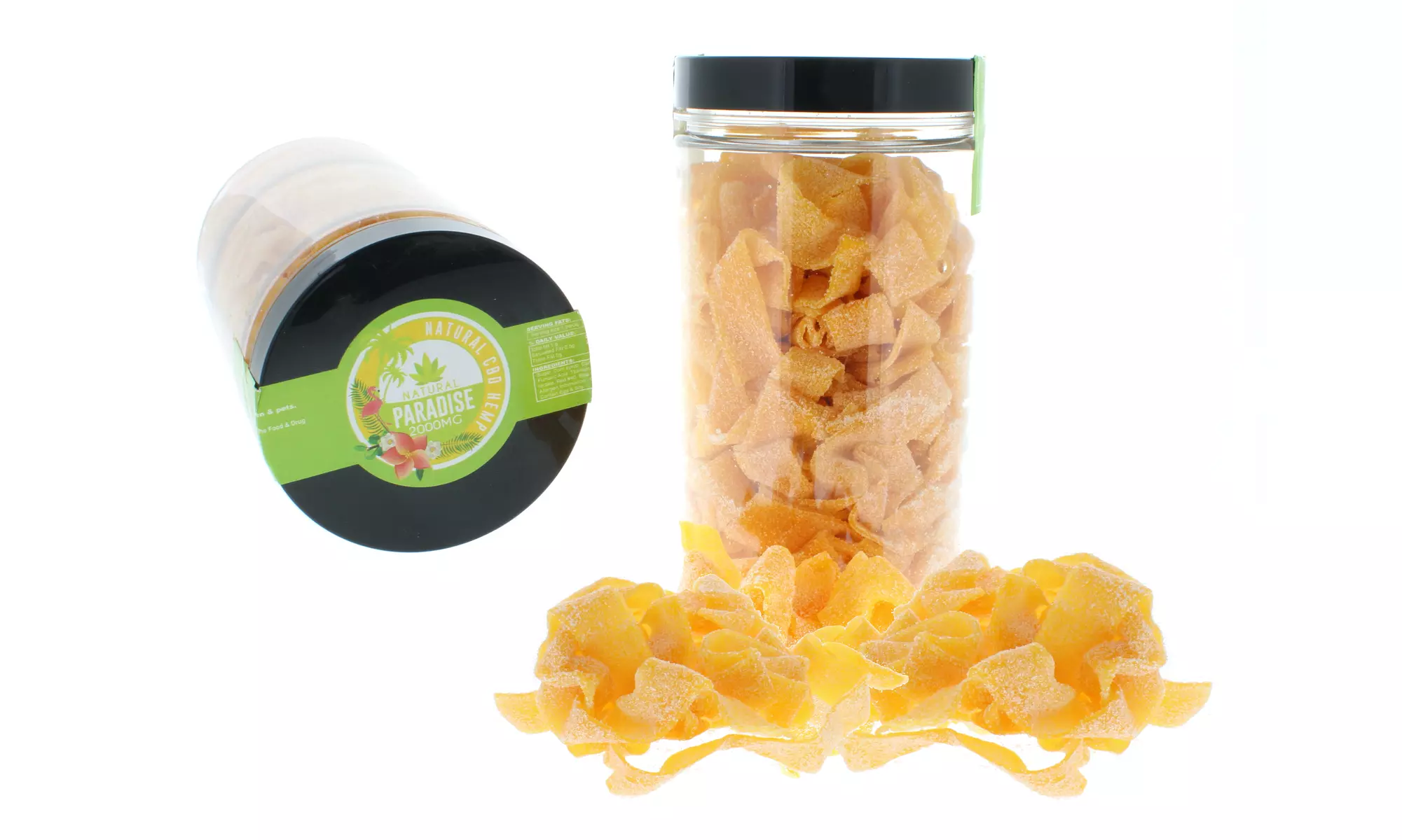 EXTRA Large 2000mg CBD Gummies Jar (120-250 Pieces) - Second Medium