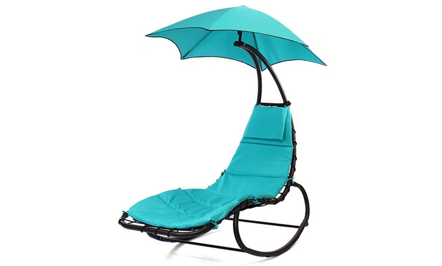 hammock rocking chair with umbrella