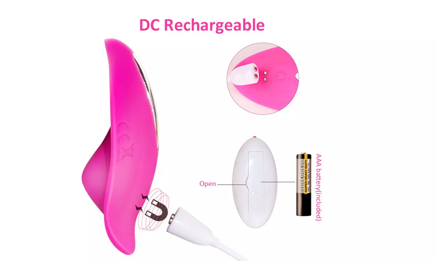 Panty Clit Vibrators 10 Speed Remote Controlled Wireless USB Rechargeable 